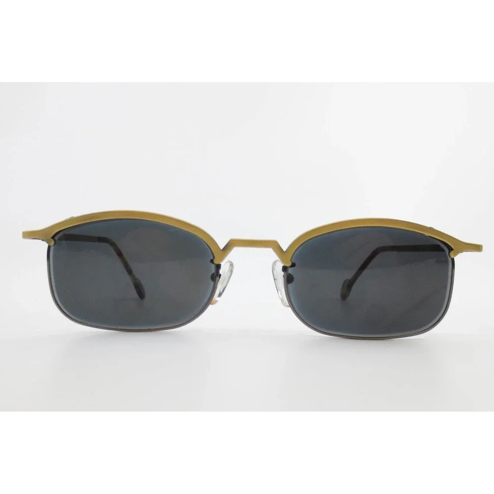 l.a. Eyeworks Akio 442403 Gold Tortoise Shell Metal Sunglasses Italy Mens Womens